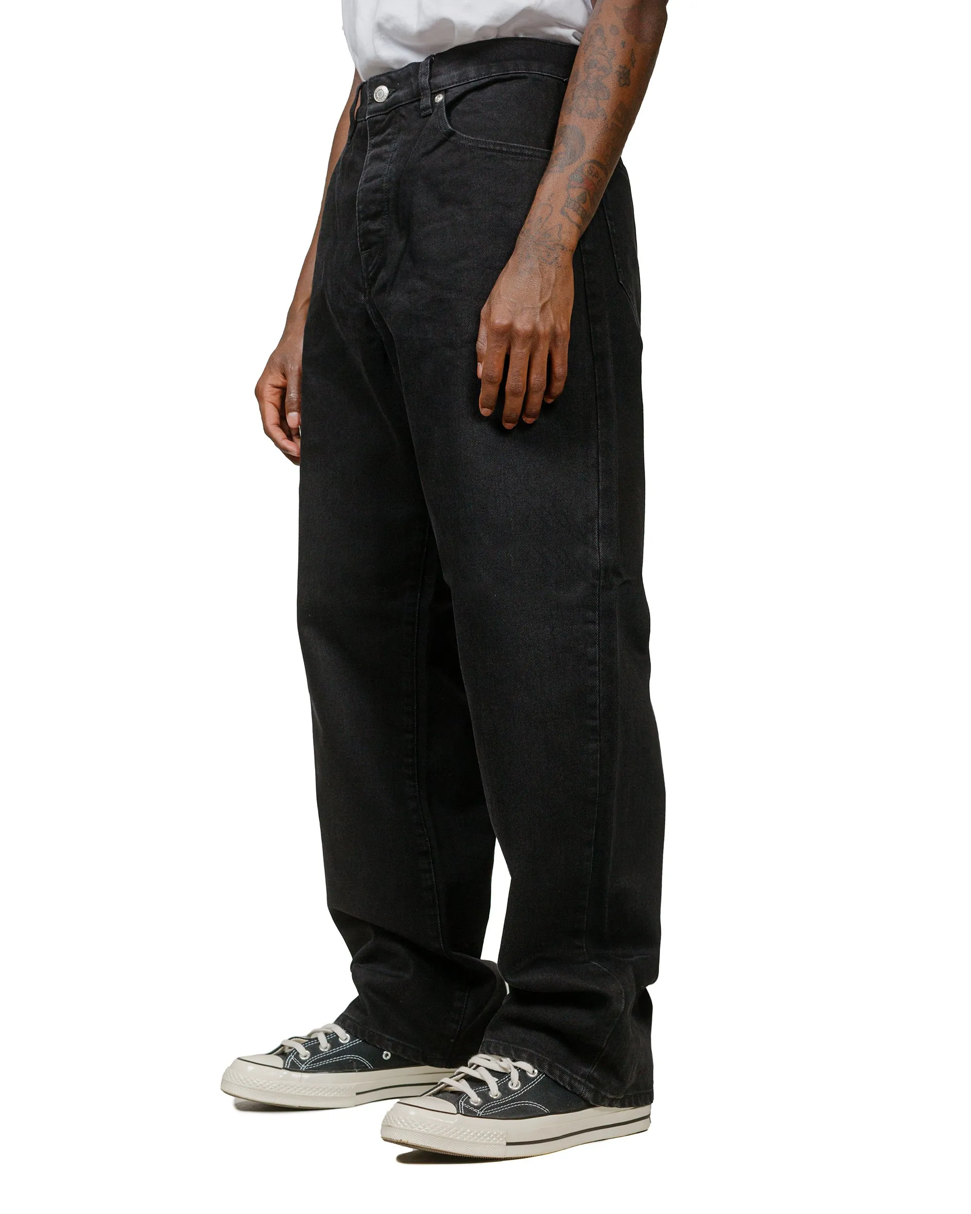 Hangtag Stssy Big Ol' Jean Denim Black
