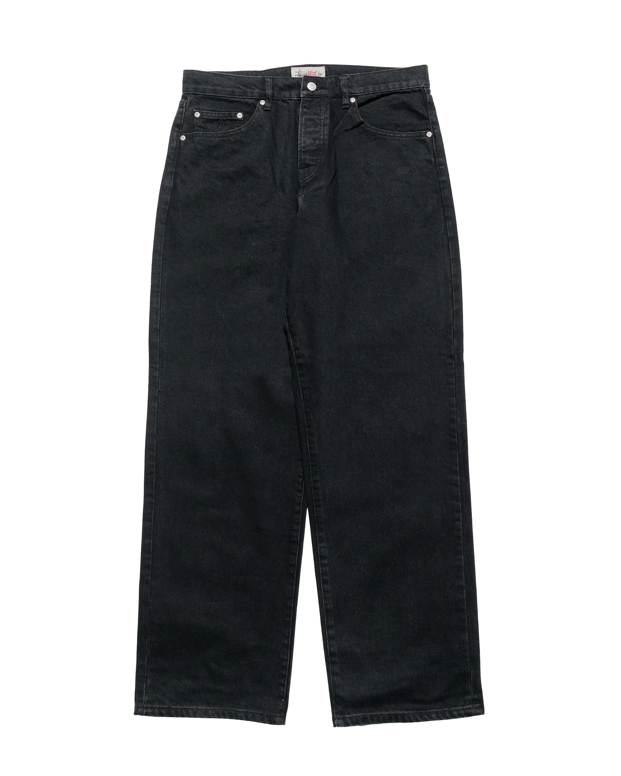 Stretchable Thighs Stssy Big Ol' Jean Denim Black