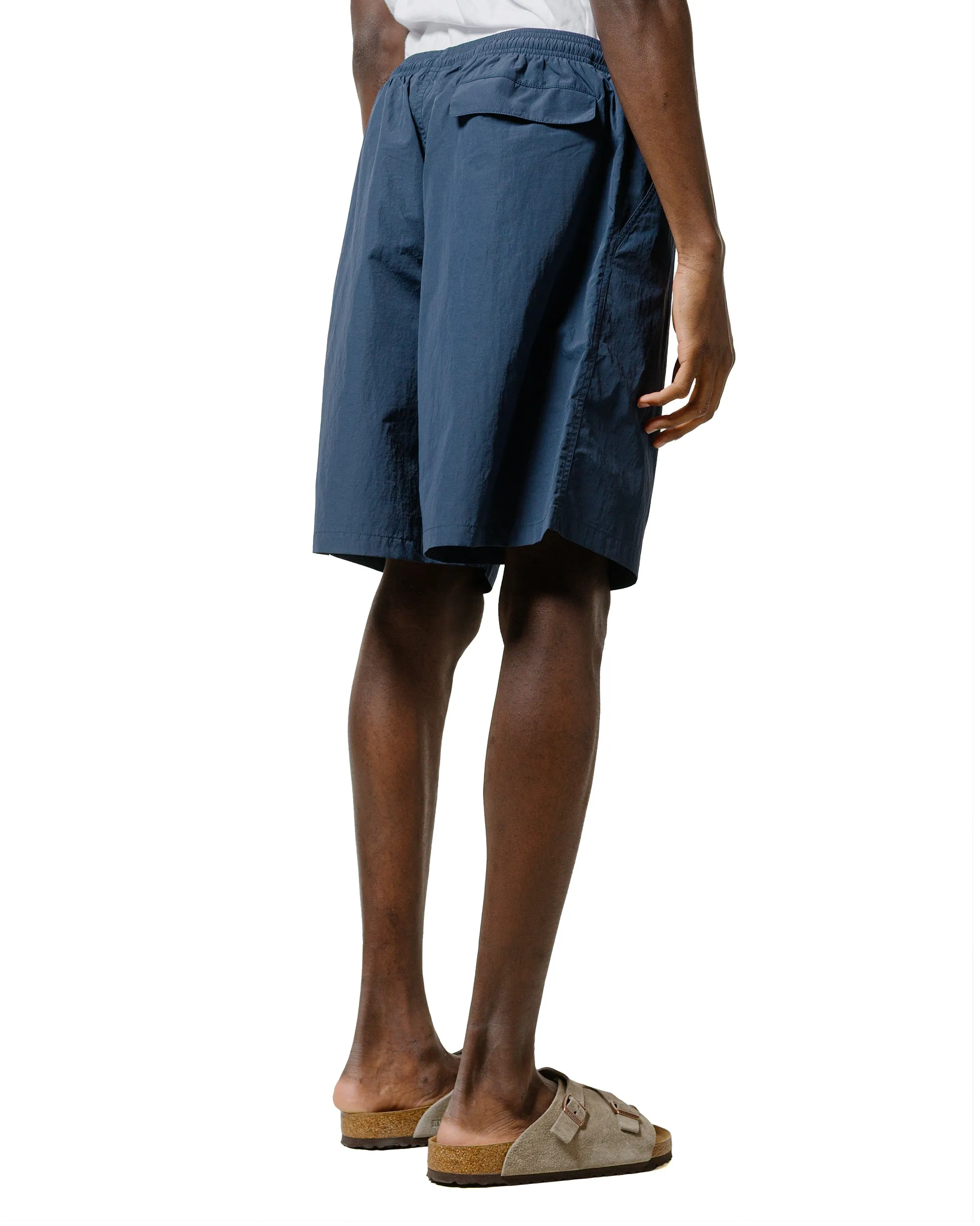 Stssy Court Short Navy Darts Finish Crystal