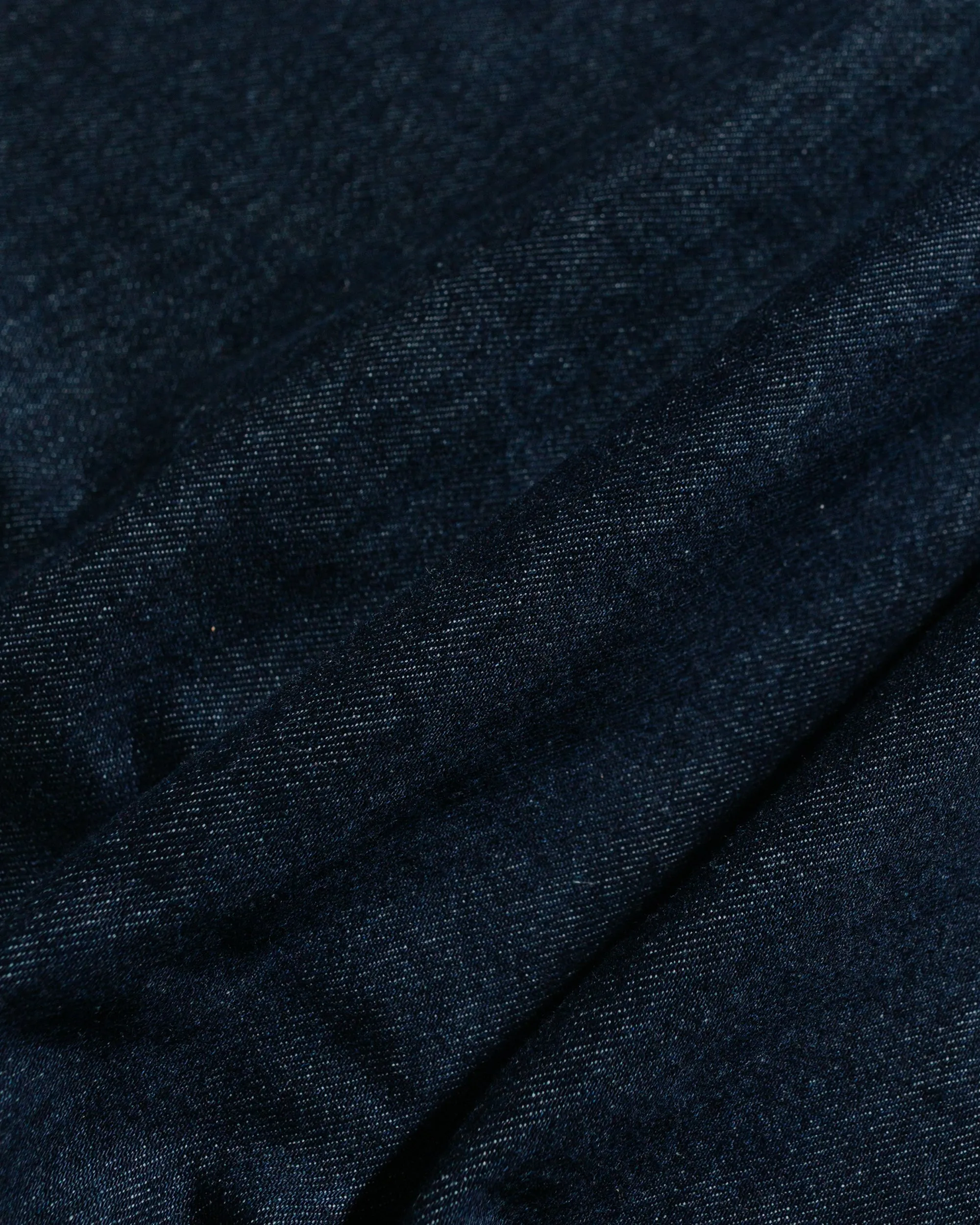 Stssy New Classic Jean Denim Rinsed Indigo Fishing Vest
