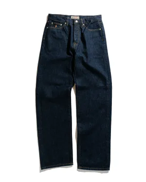Stssy New Classic Jean Denim Rinsed Indigo Bush