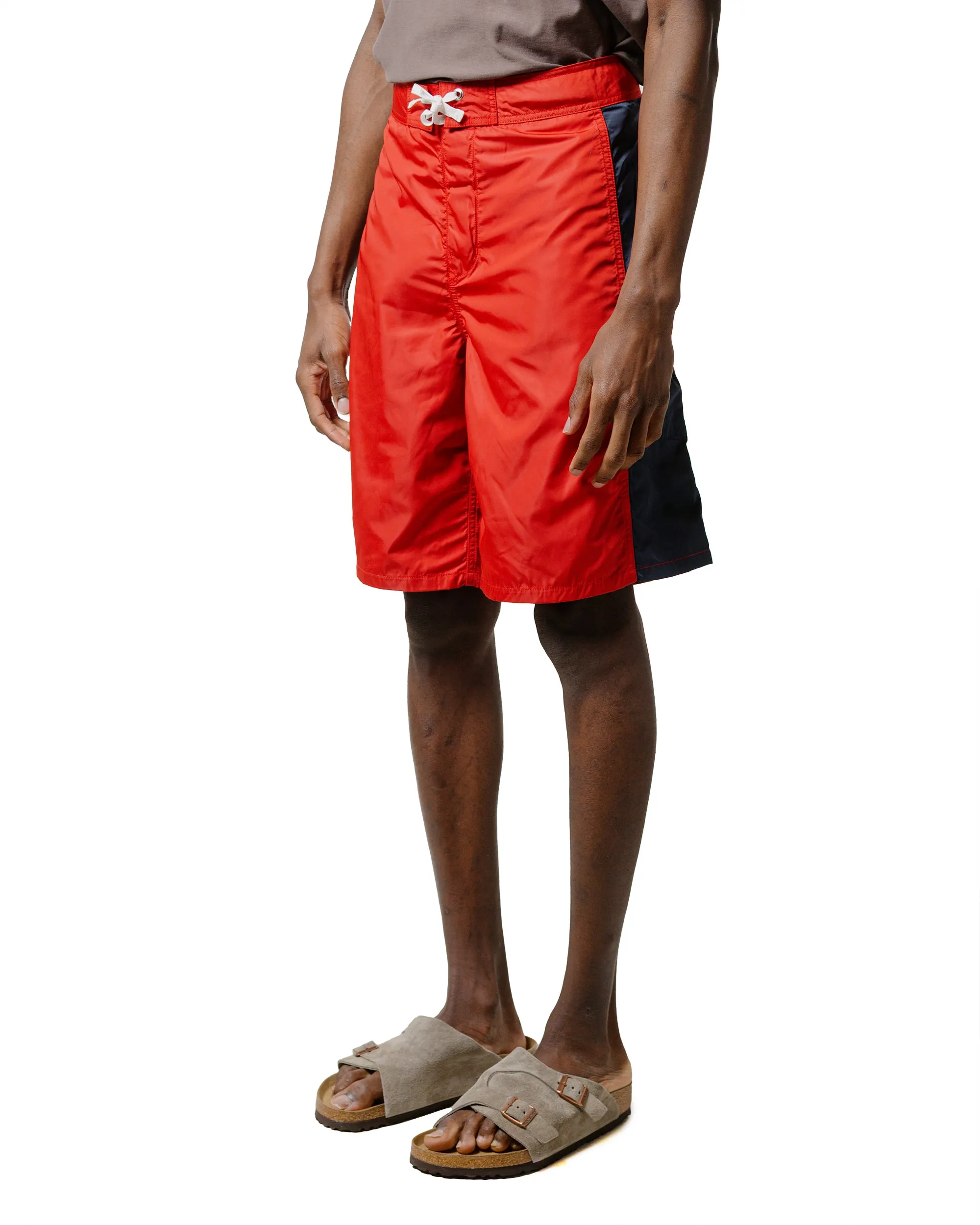 Stssy Paneled Board Short Red Health Store Smooth Pocket