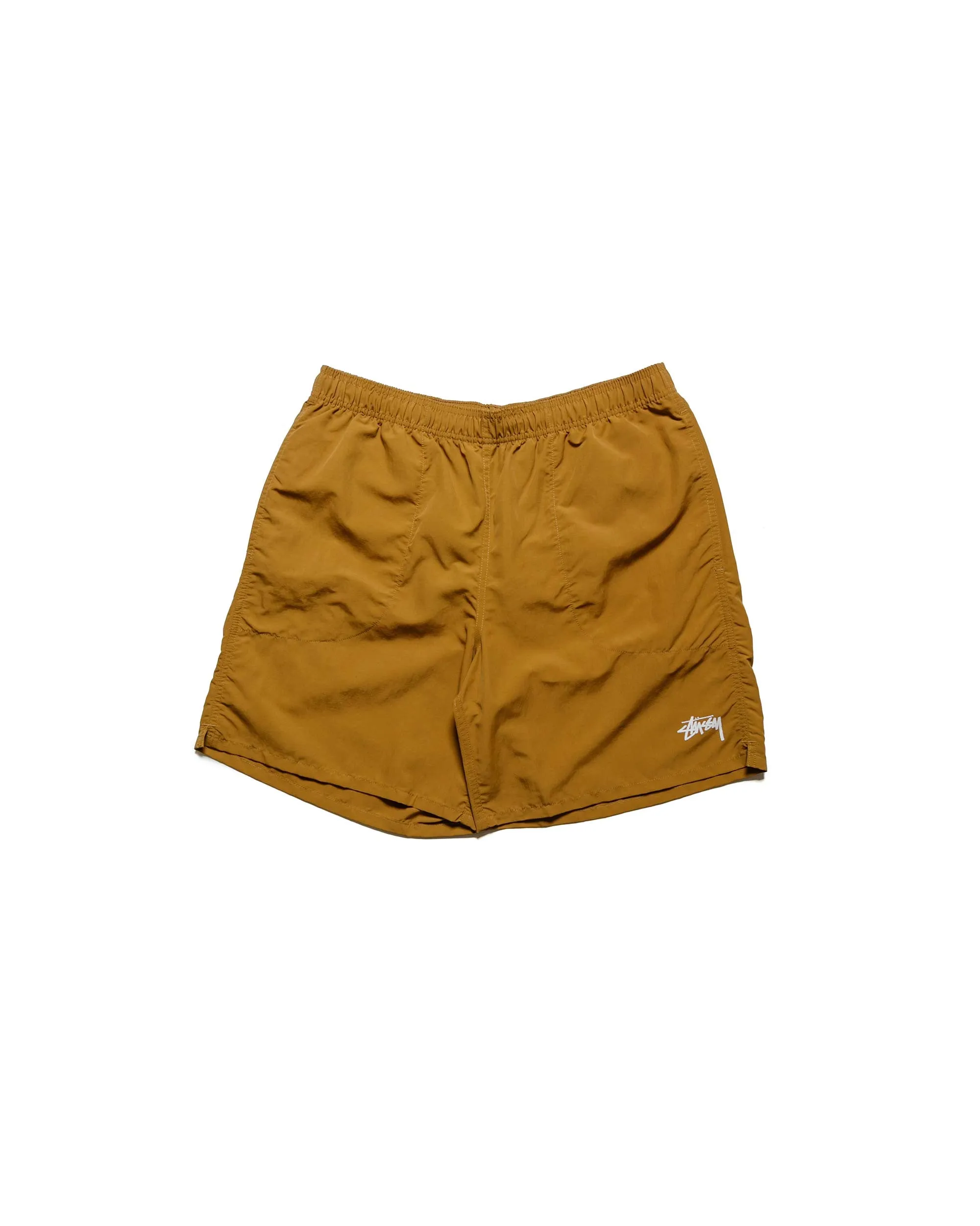 Stssy Stock Water Short Coyote Setting Spray Slip - resistant