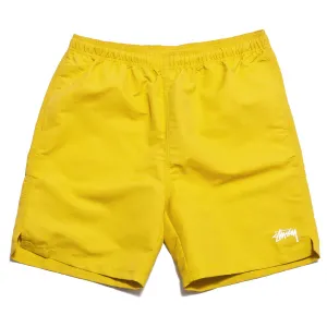 Water-Resistance Low Softness Stssy Stock Water Short Yellow