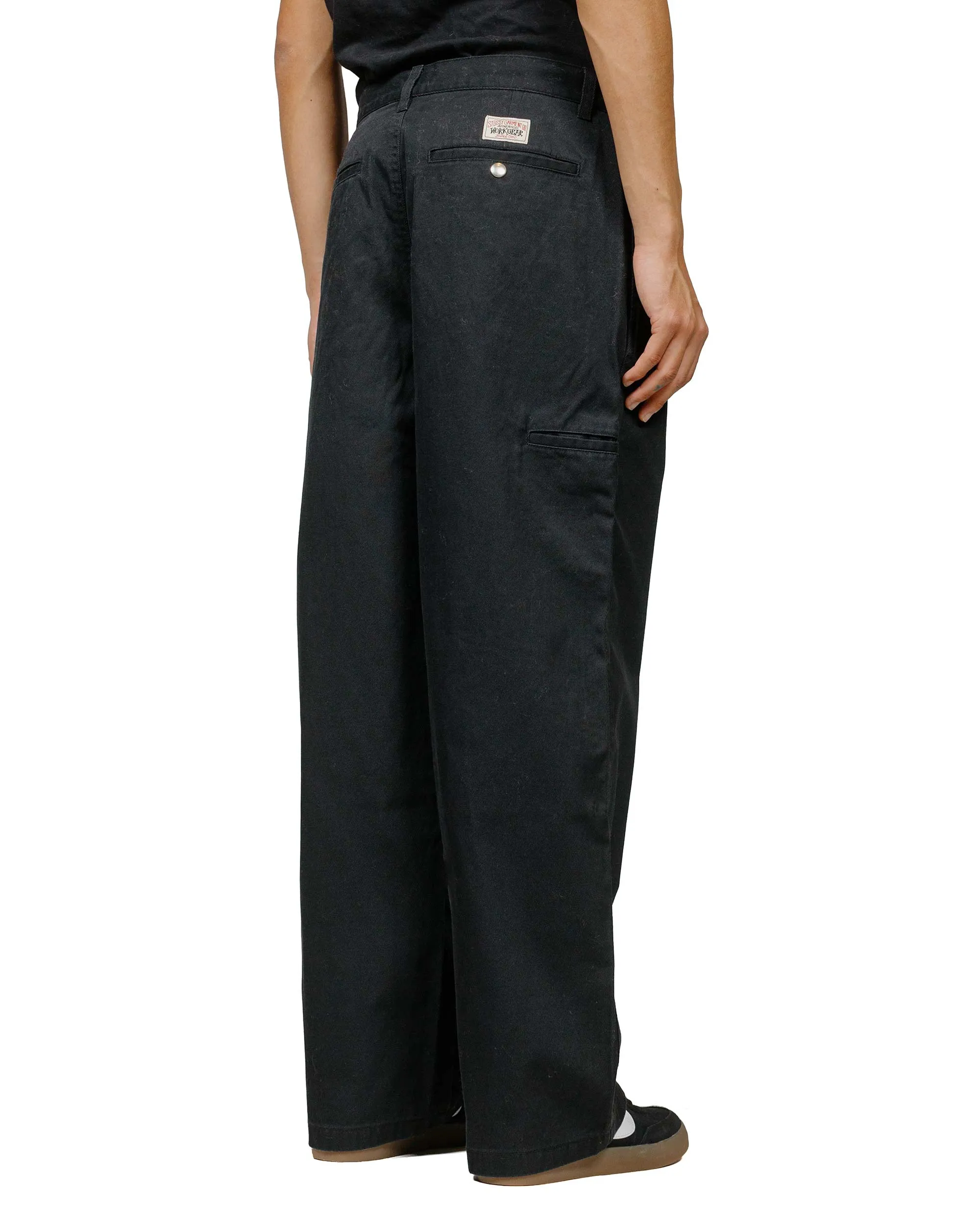 Skirt Style Stssy Workgear Trouser Twill Black