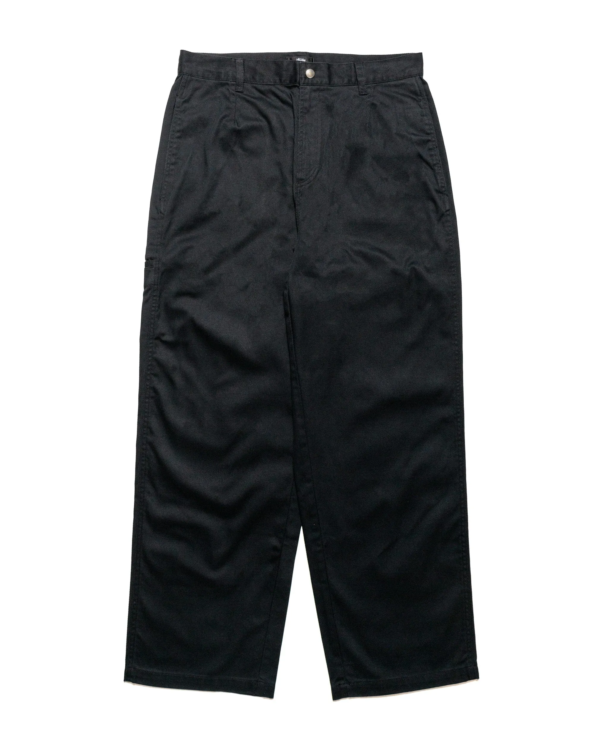 Size Label Stssy Workgear Trouser Twill Black