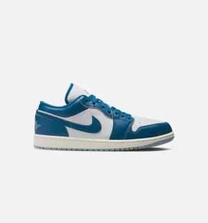 Traction Air Jordan 1 Low Se Industrial Blue Mens Lifestyle Shoe - White/Blue Grey/Sail/Industrial Blue