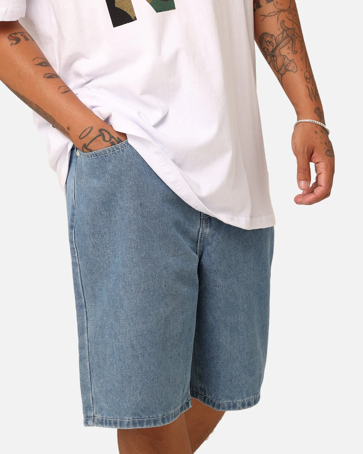 Stussy Denim Grands Shorts en Jean