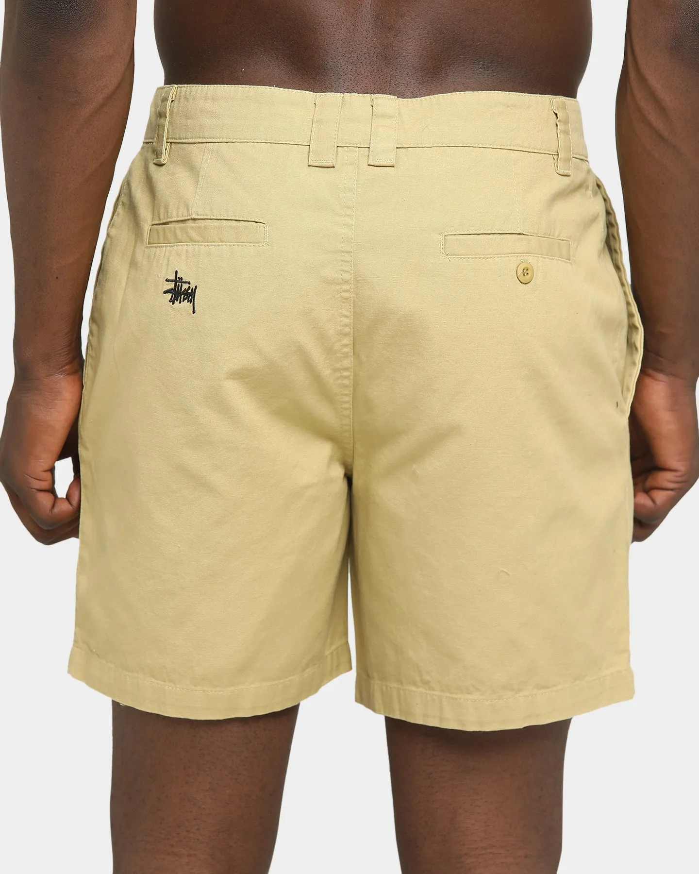 Short de drill Stussy avec épingle - Taupe