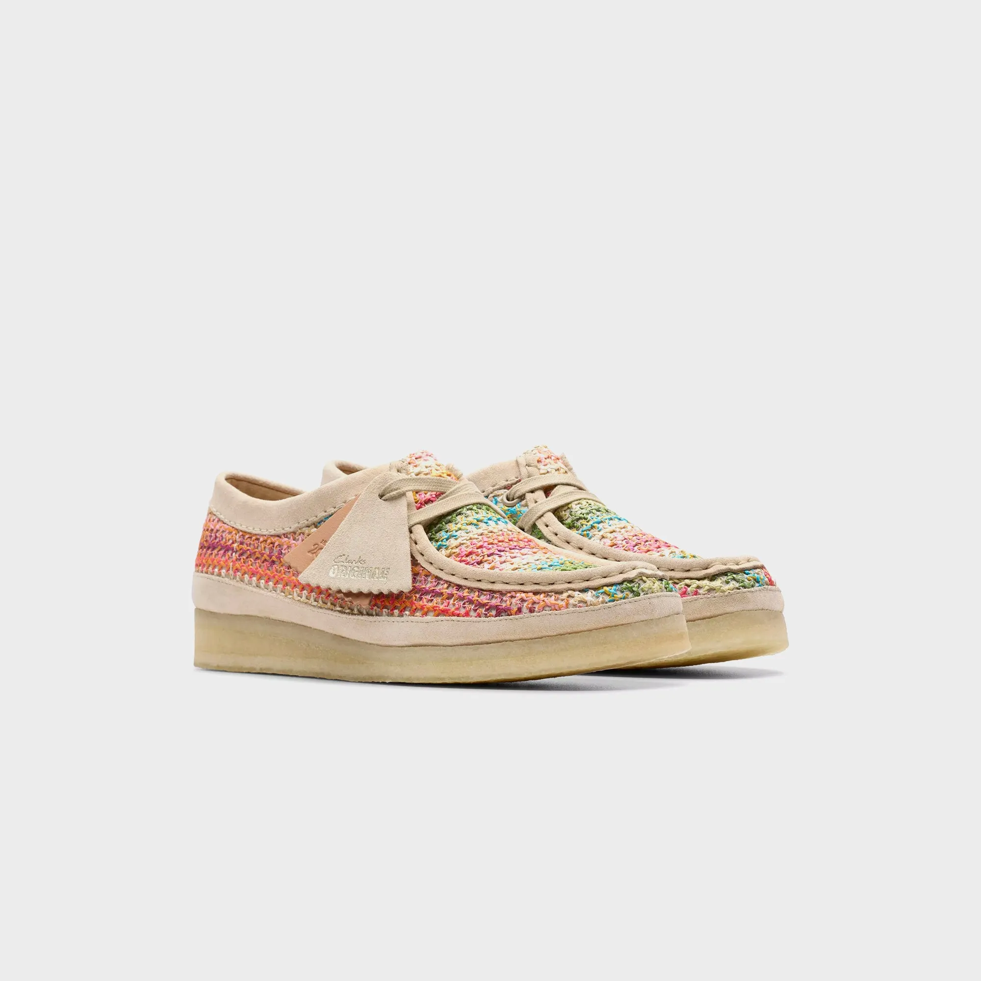 Clarks Wallabee - Multicolor Raffia Fuel Your Fire