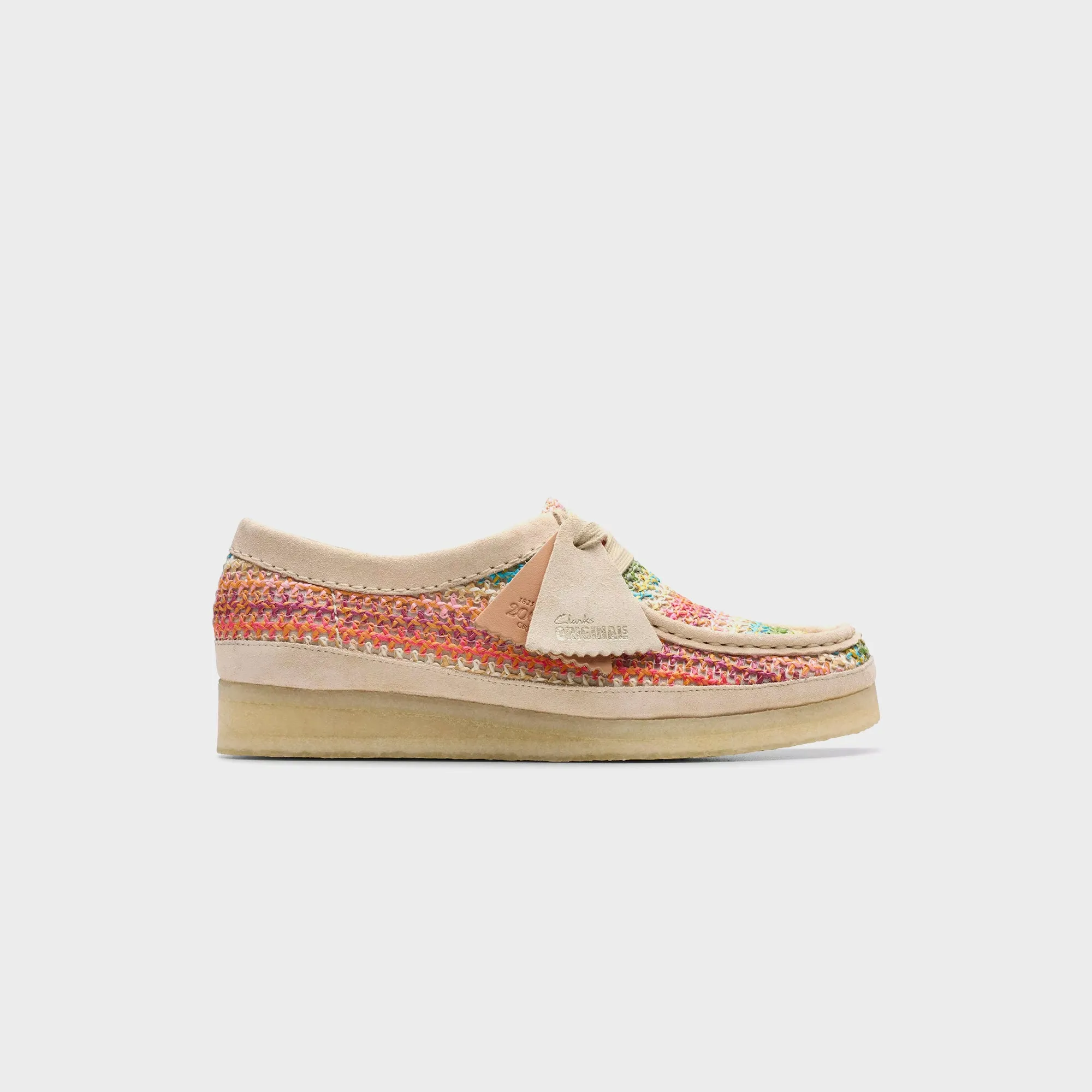 Be Unstoppable Clarks Wallabee - Multicolor Raffia