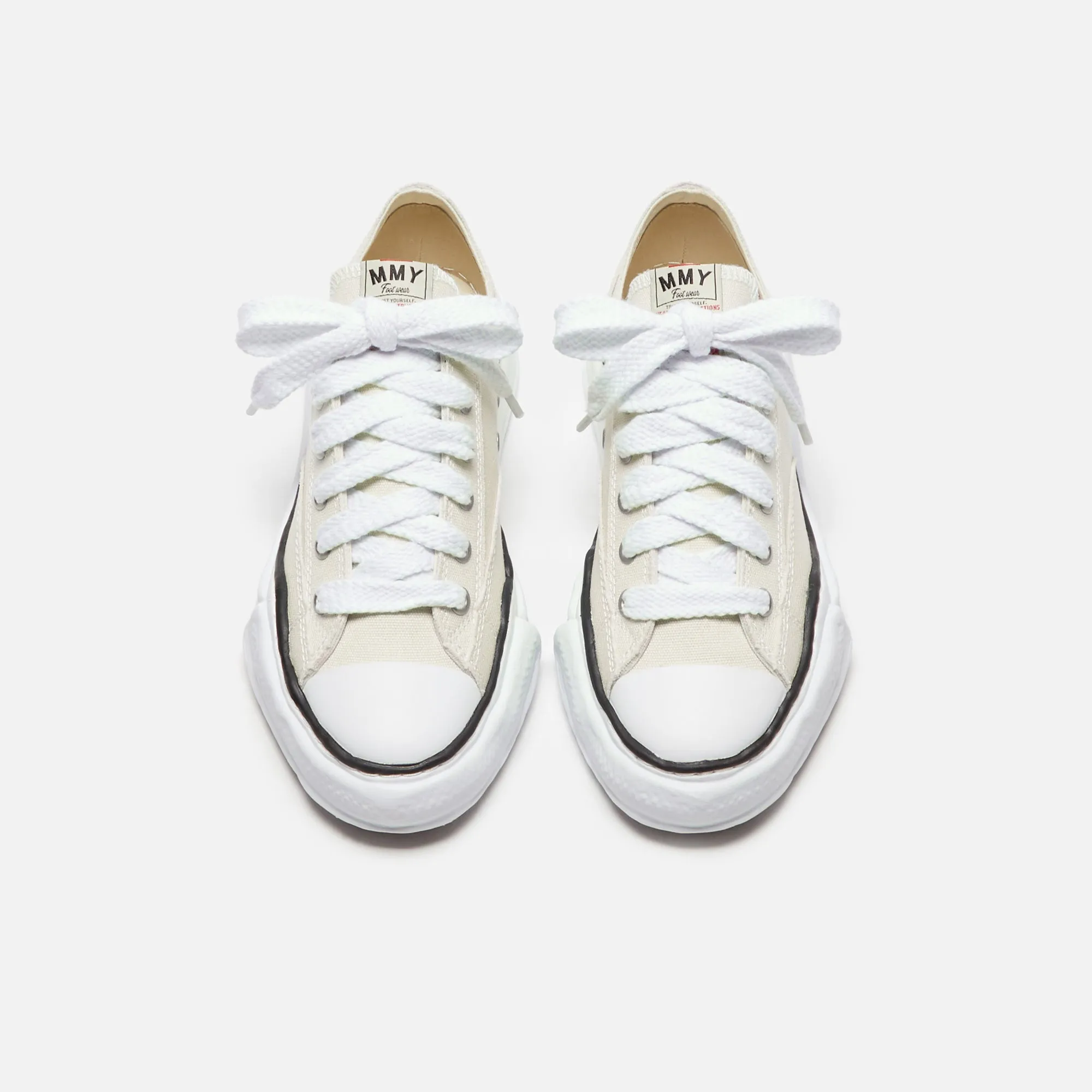 Hit Your Next Level Affordable Mihara Yasuhiro Peterson Low Og Sole Canvas - White