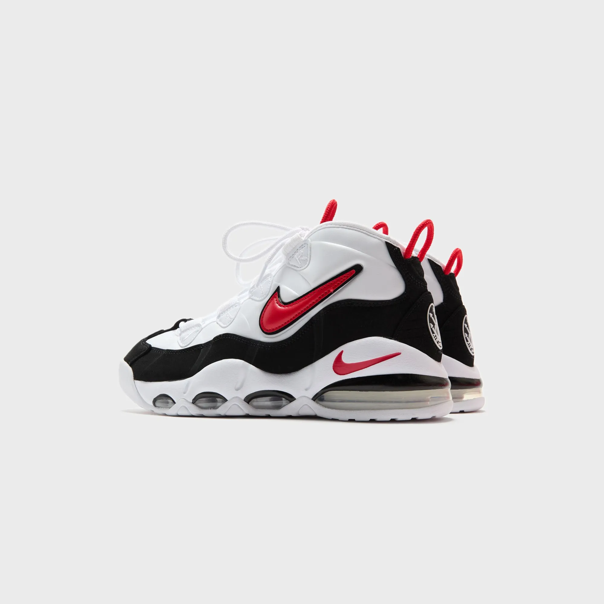 Nike Air Max Uptempo '95 - White / University Red / Black Valentine's Day Sale Rule the Streets