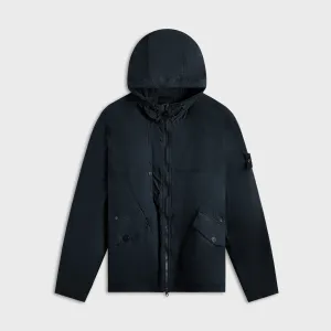 Stone Island Short Parka Ghost - Navy Viable Option Textured Knit