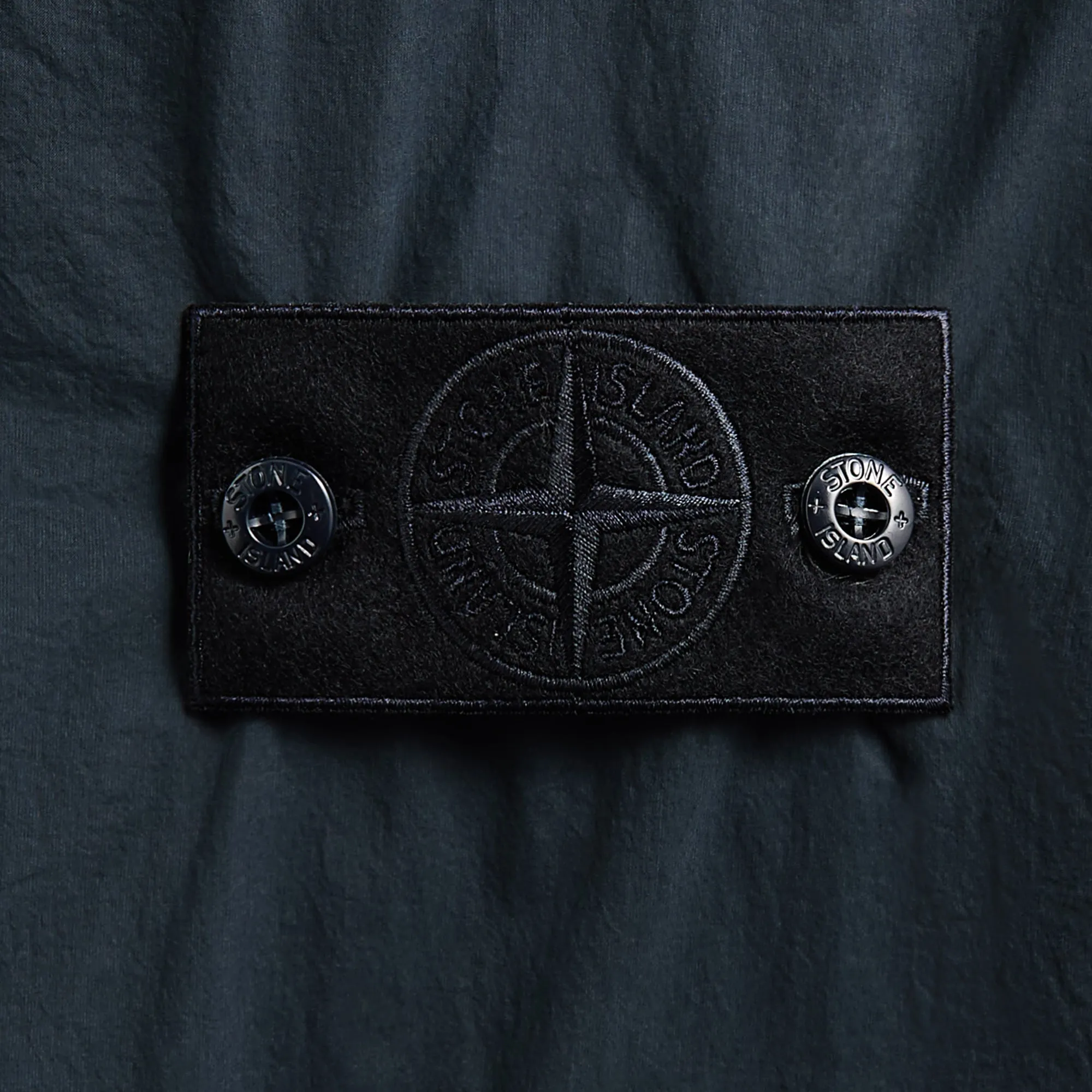 Stone Island Short Parka Ghost - Navy Chain Accents