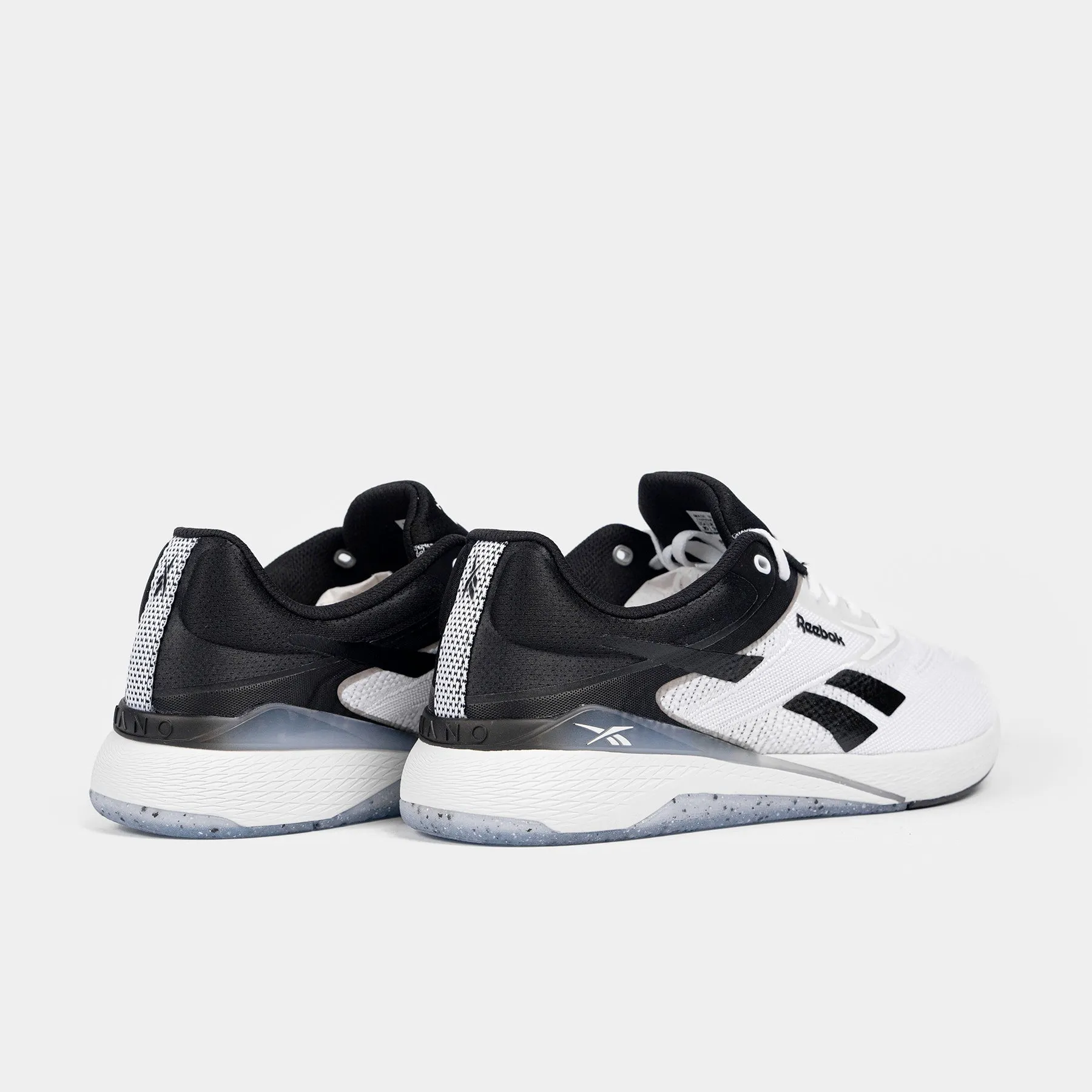 Comfortable Indoor Shoes Wide Toe Space Option Reebok - Nano X5 - Ftwr White/Black