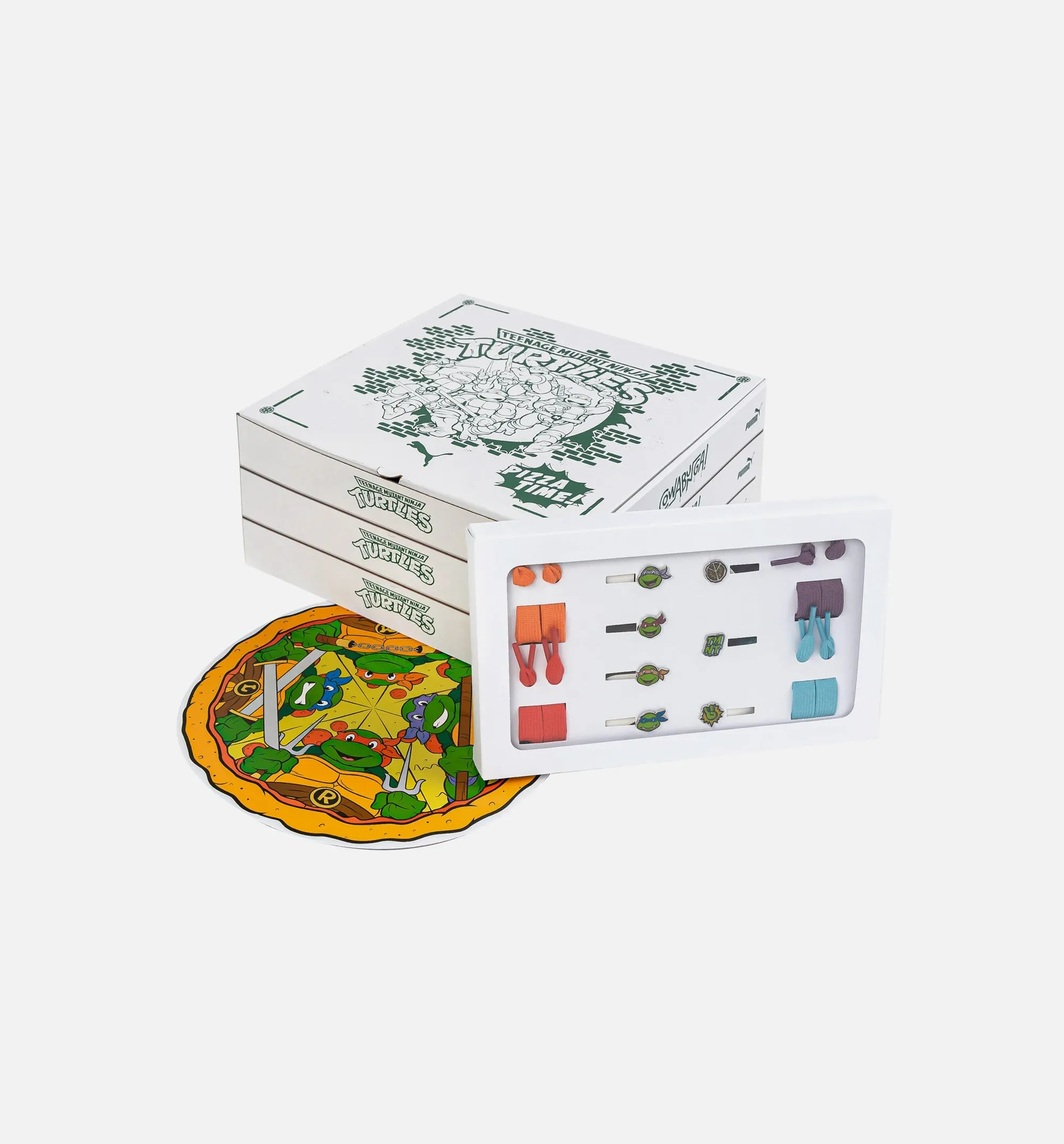 Suede Xl X Tmnt Mens Lifestyle Shoe - Vine/Green/Gum Comfort Pattern