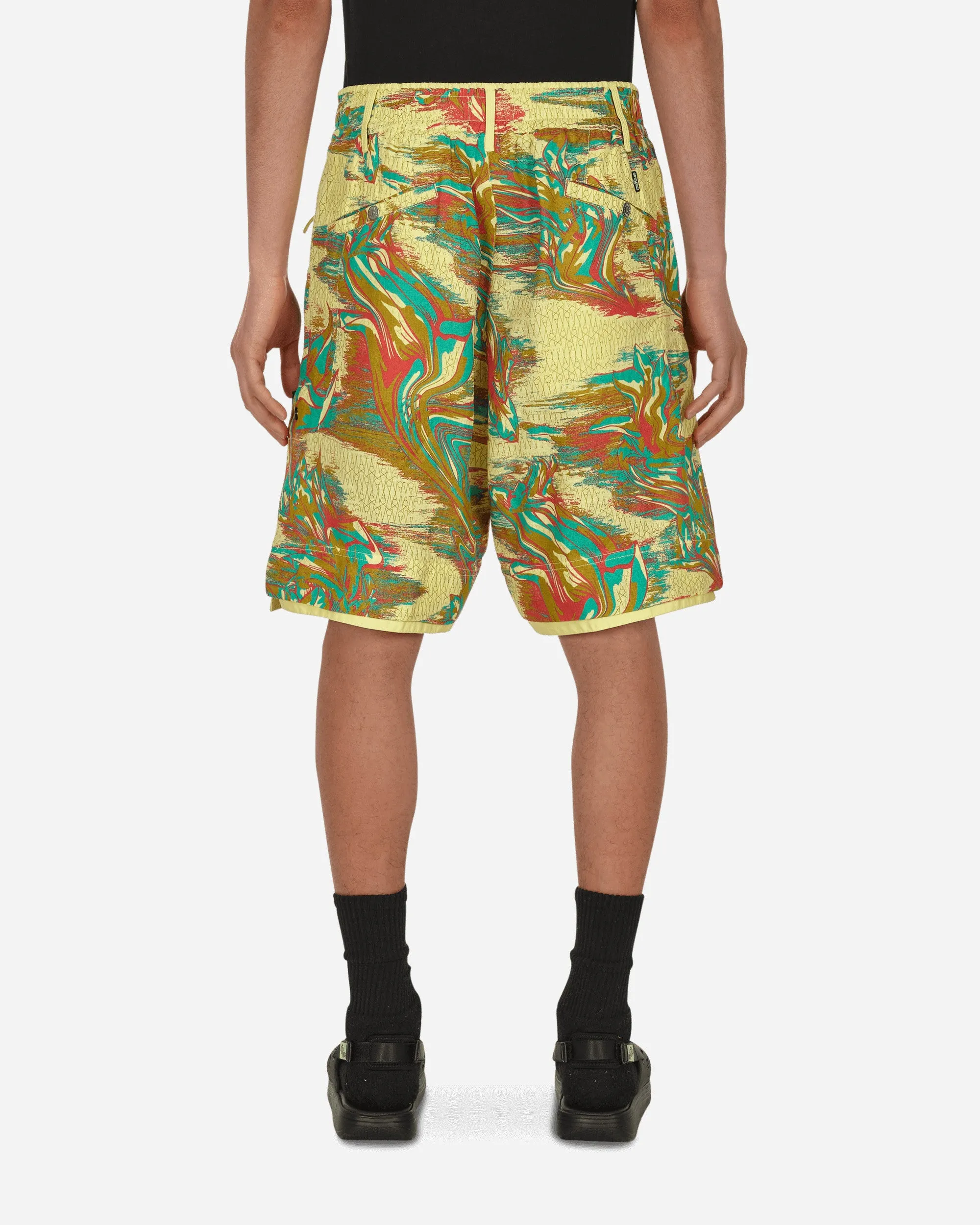 Summer Shorts Yellow Sticker
