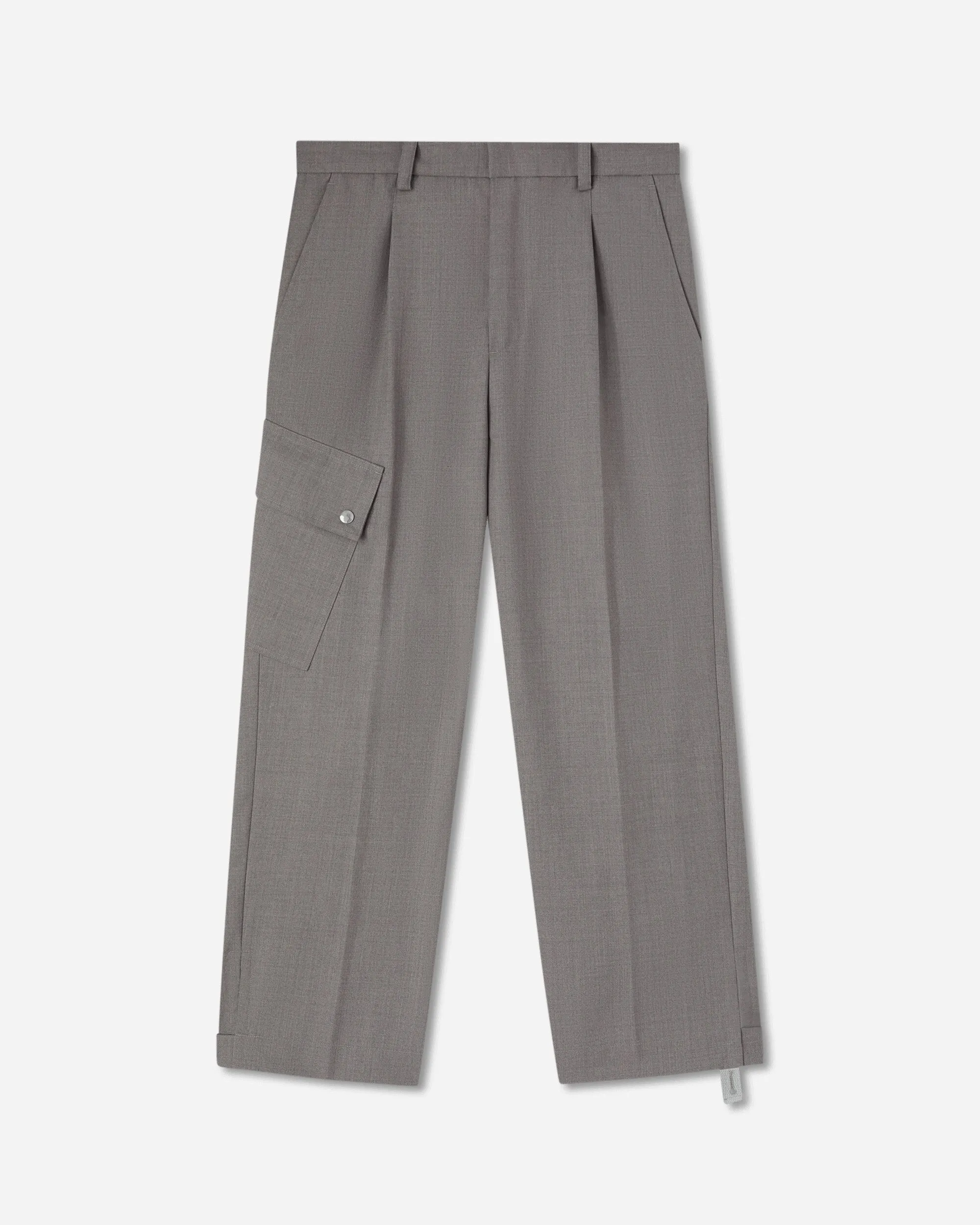 Men'S Combine Pants Gray Multi Pattern
