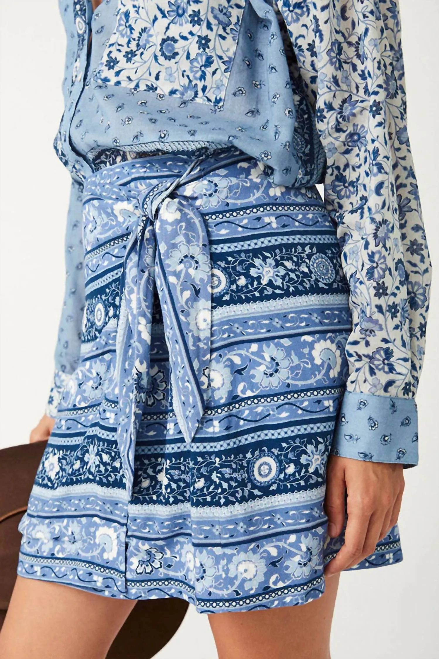 Jupe-culotte Sunshine Bandit en chambray