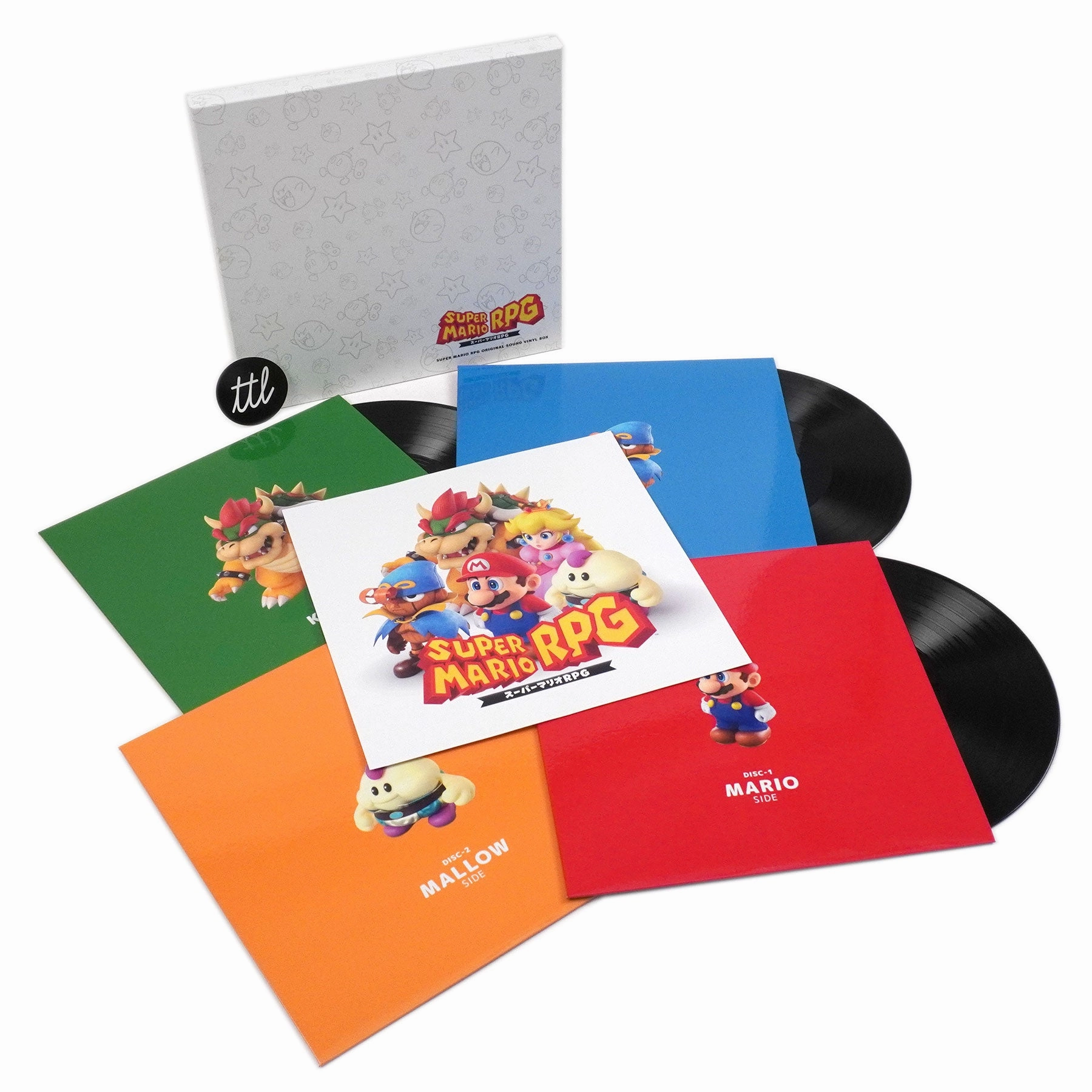 Super Mario RPG: Original Sound (Japan Import) Vinyl 4LP Boxset
