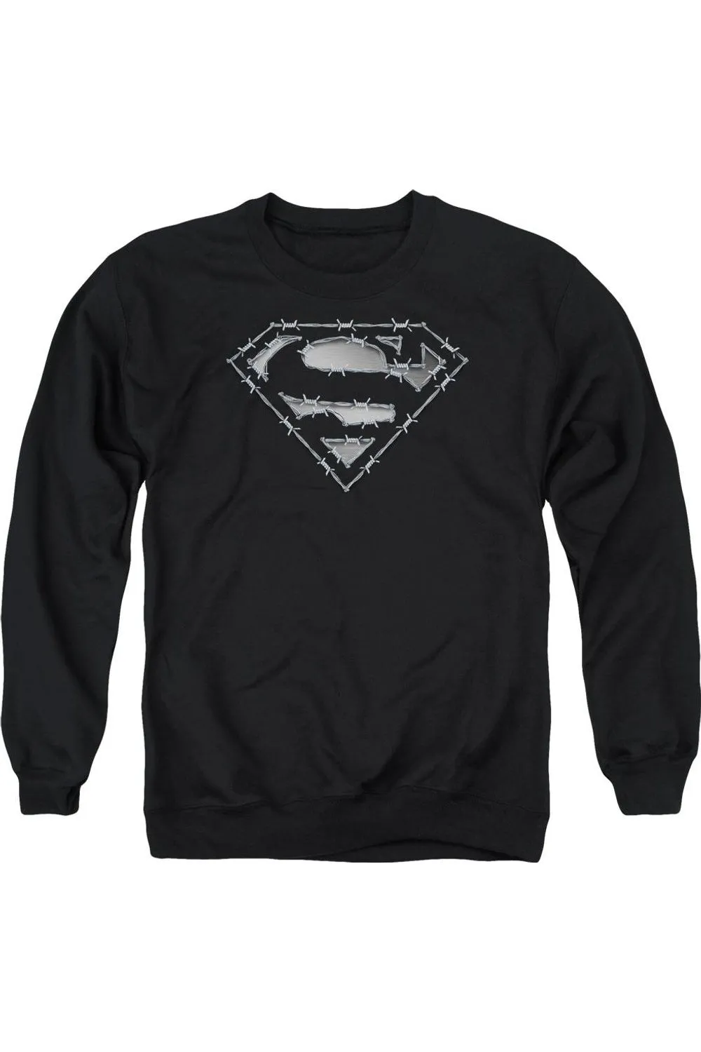 Pull à capuche adulte Superman en fil barbelé