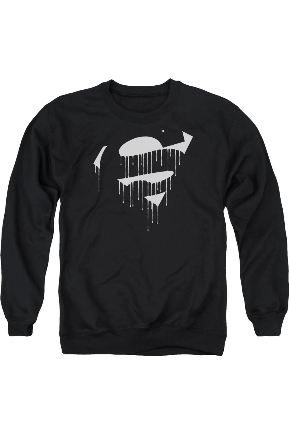Pull à capuche adulte Superman avec motif dégoulinant
