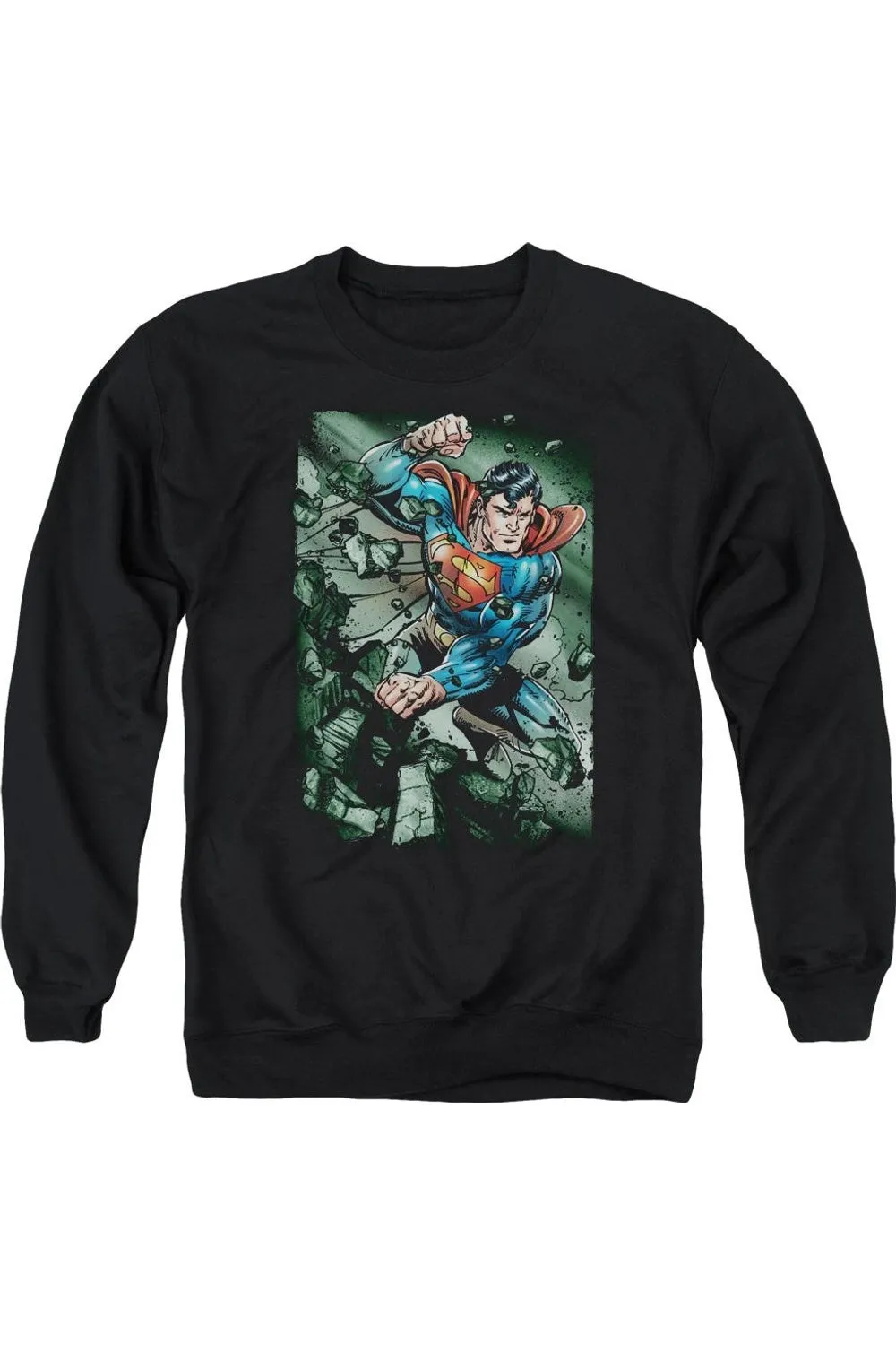 Sweat-shirt Adulte Indestructible Superman