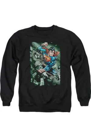 Sweat-shirt Adulte Indestructible Superman