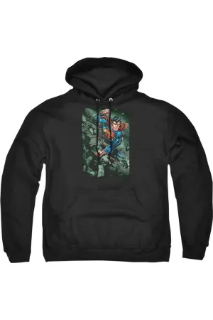 Pull Superman Indestructible Adulte à Capuche / Sweat à Capuche