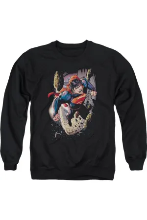 Pull à capuche adulte Superman Orbit