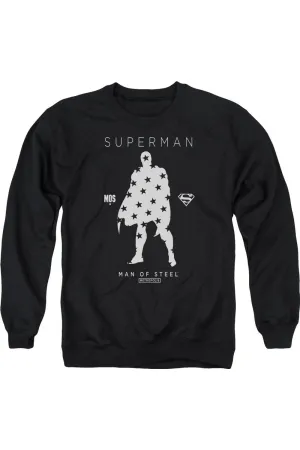 Sweat à capuche adulte avec silhouette de Superman
