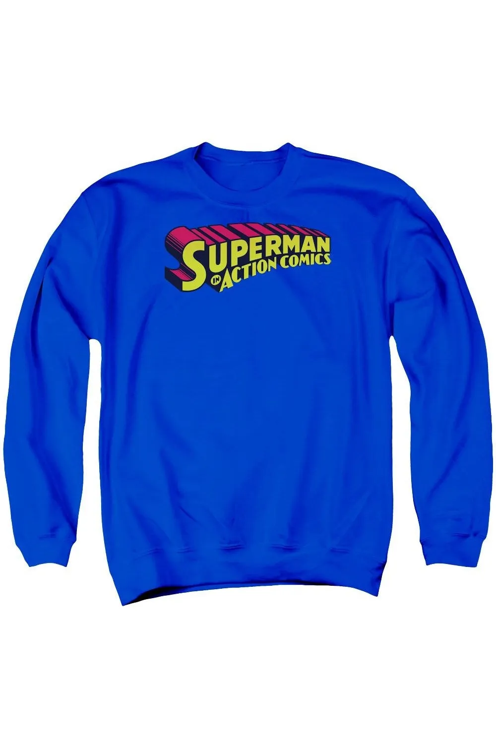 Superman Superman En Sweat-Shirt À Col Rond Pour Adultes