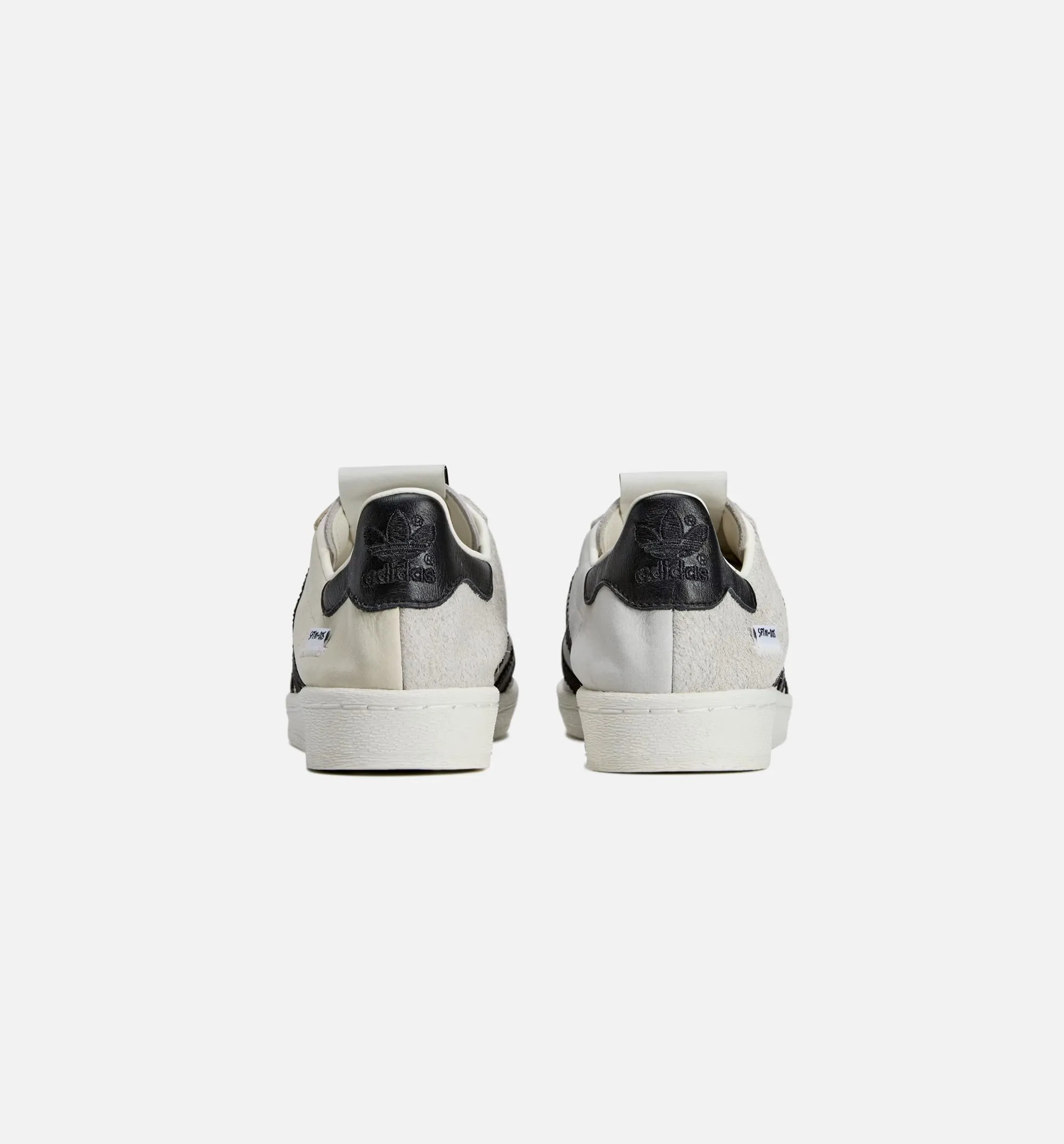 Superstar 82 Sftm Mens Lifestyle Shoe - Cream White/Core Black/Off White Breathable Knit Design