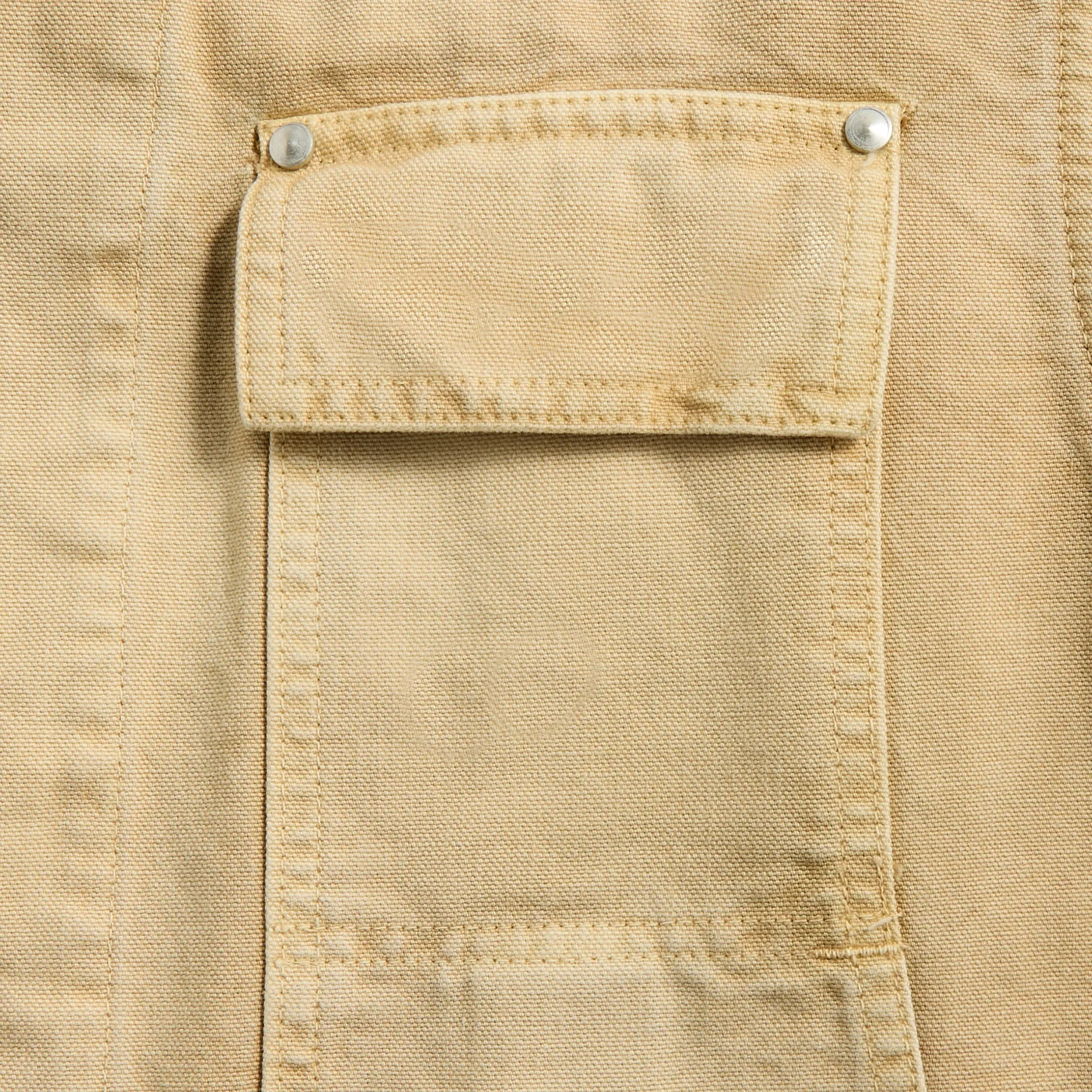 ComfortPaddingStrap Auralee Organic Cotton Duck Blouson - Light Beige
