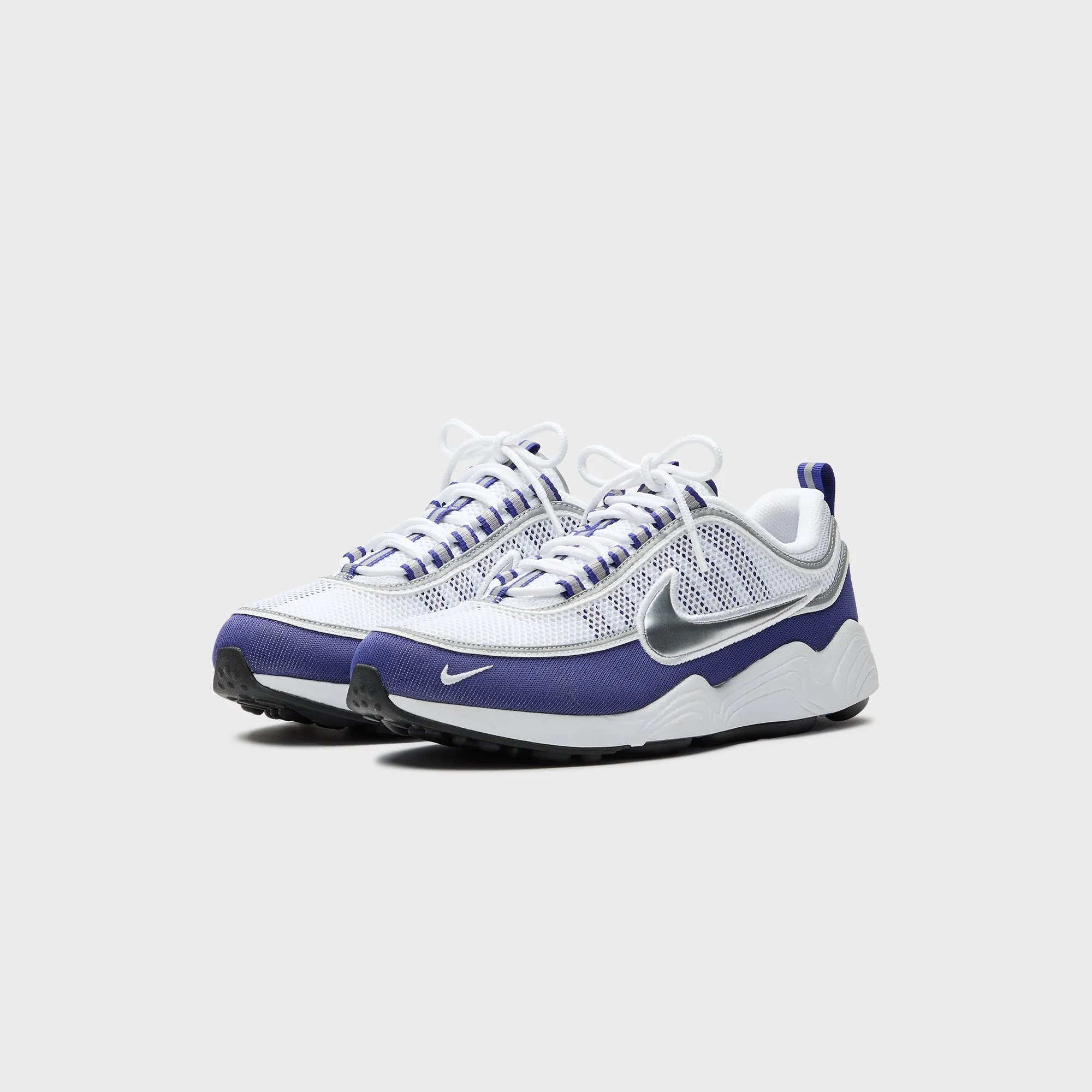 Breathability Enhancement Nike Air Zoom Spiridon Sp - White / Metallic Silver / Light Concord