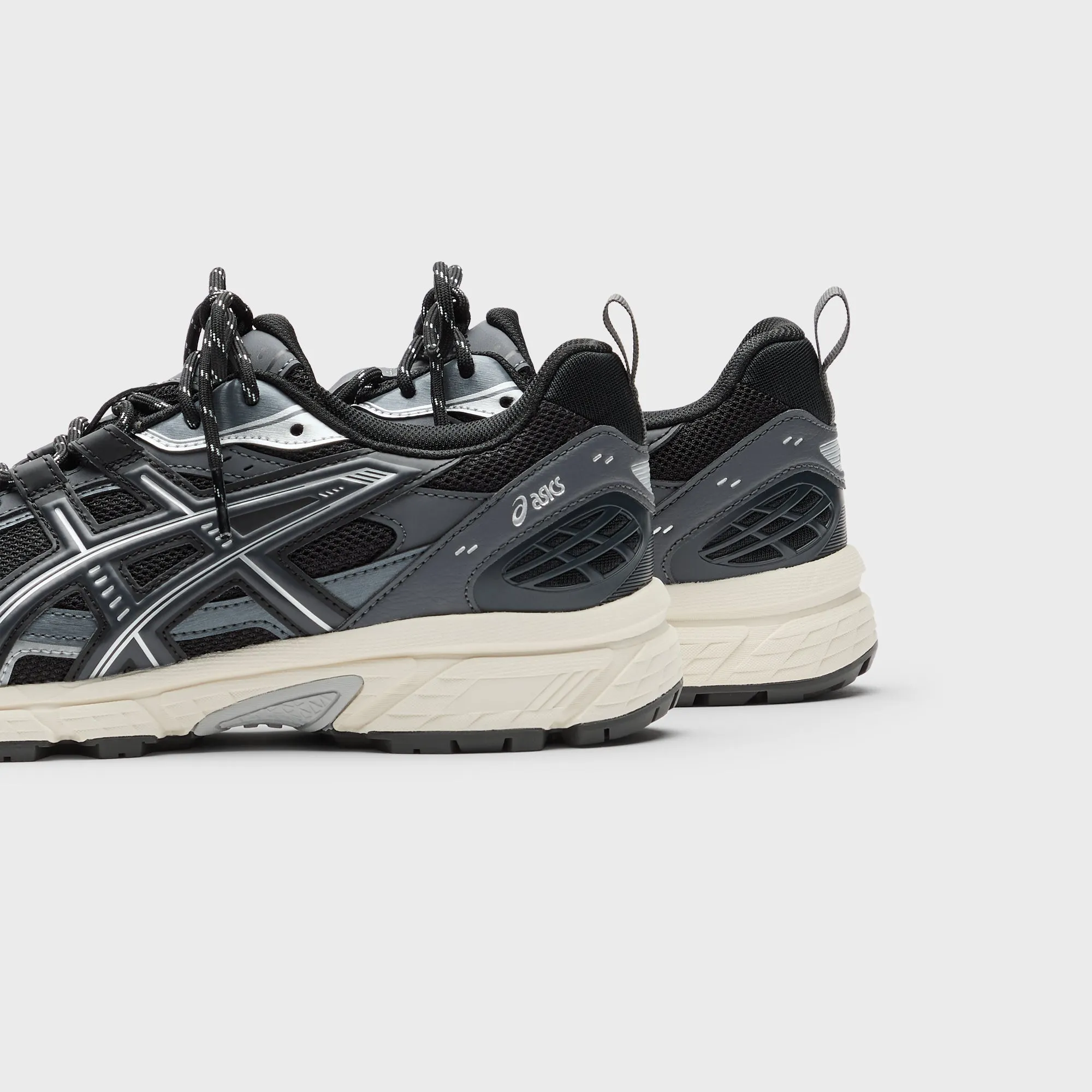 Breathable Insole Lining Slip-On Allurement Degree Asics Gel-Nunobiki - Black / Obsidian Grey