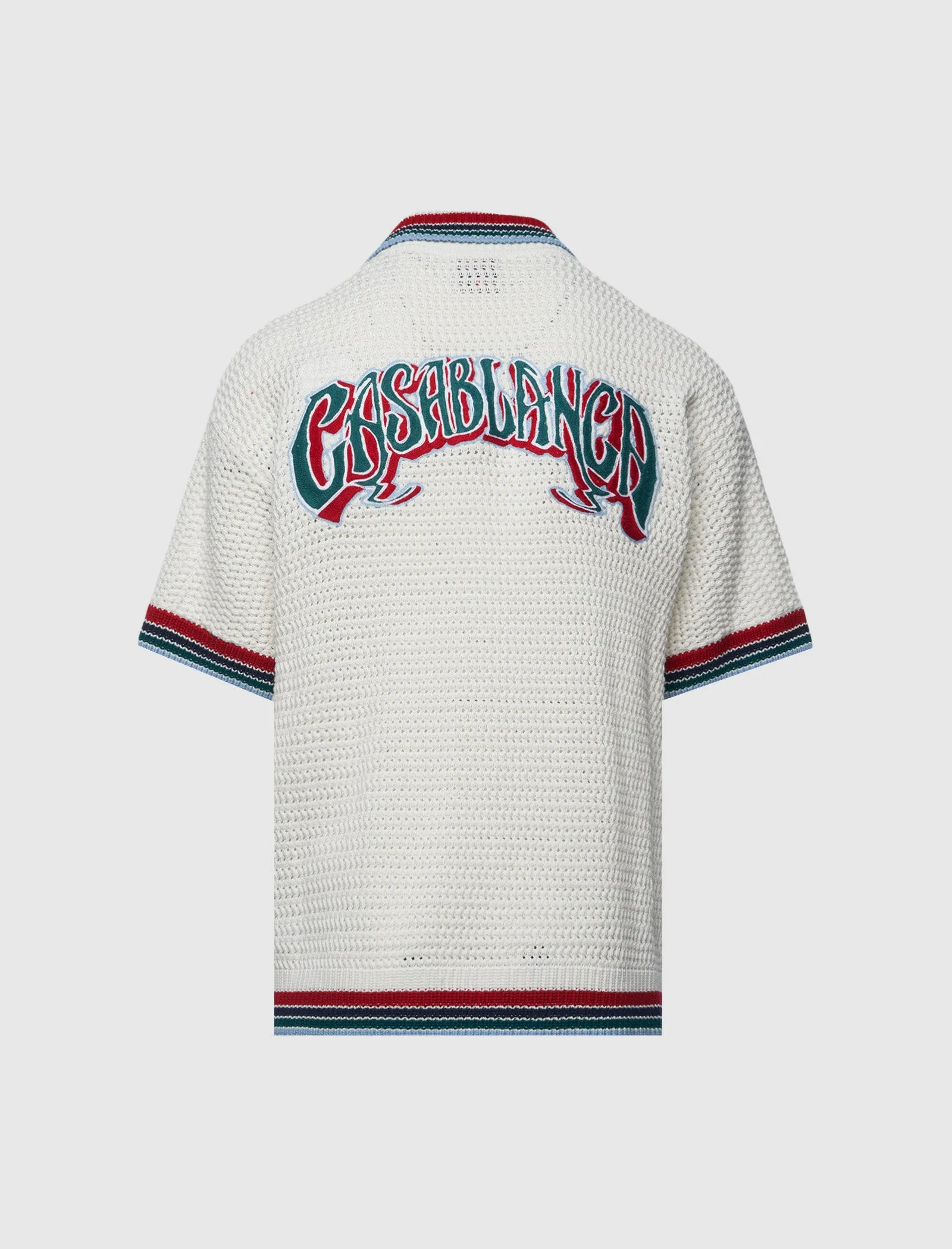 Odor - Resistant Finish Faux Crochet Shirt