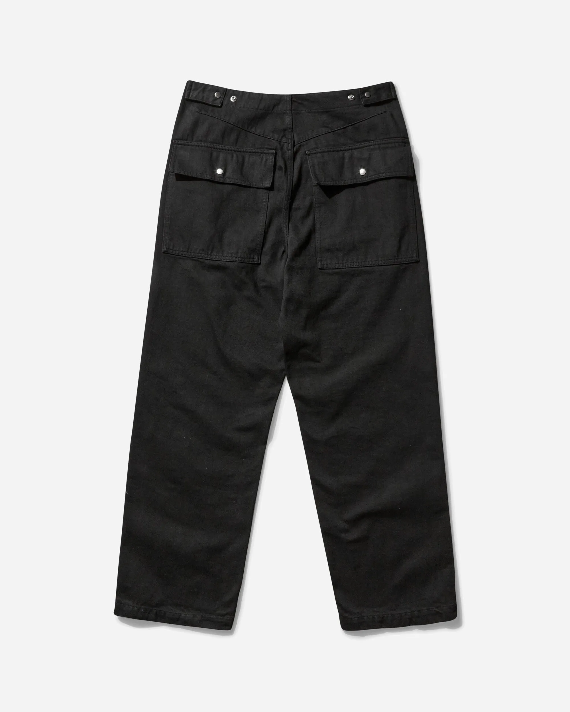 Water - Resistant Men'S Hook Denim Trousers Black