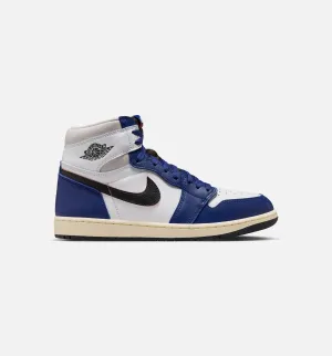Air Jordan 1 Retro High Og Rare Air Deep Royal Blue Mens Lifestyle Shoe - White/Black/Neutral Grey/Deep Royal Blue Comfortable Obligation