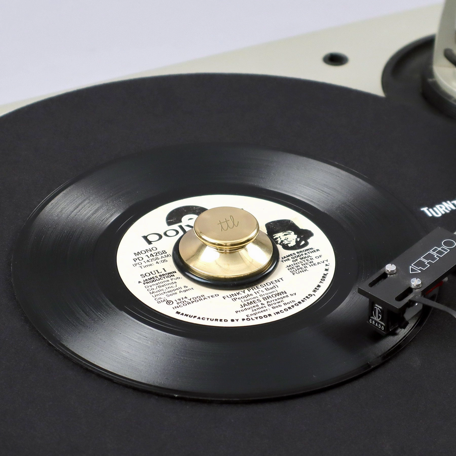 Sure Shot: 45 Record Adaptor / Stabilizer - Turntable Lab Edition
