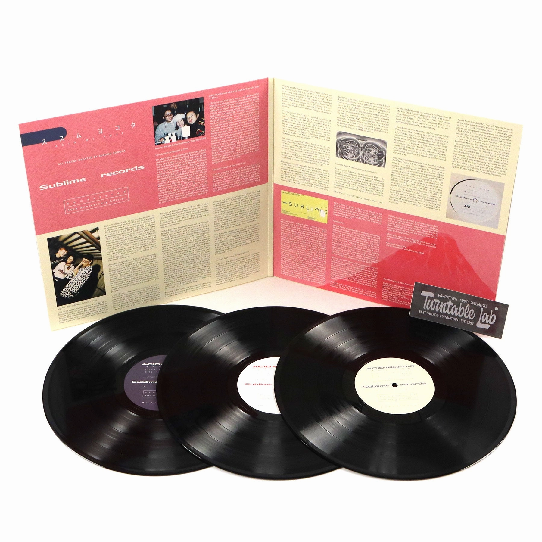 Susumu Yokota: Acid Mt. Fuji (180g) Vinyl 3LP