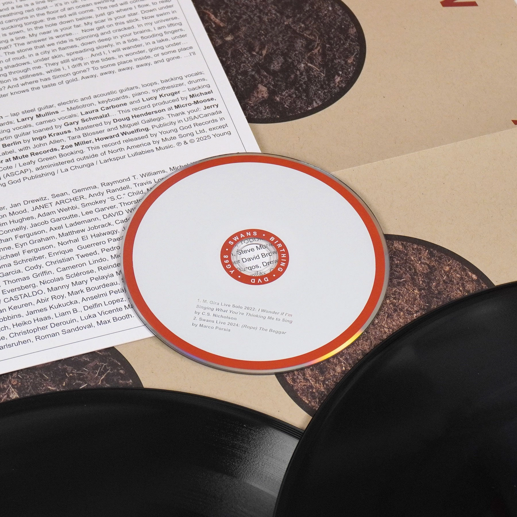 Swans: Birthing Vinyl 3LP
