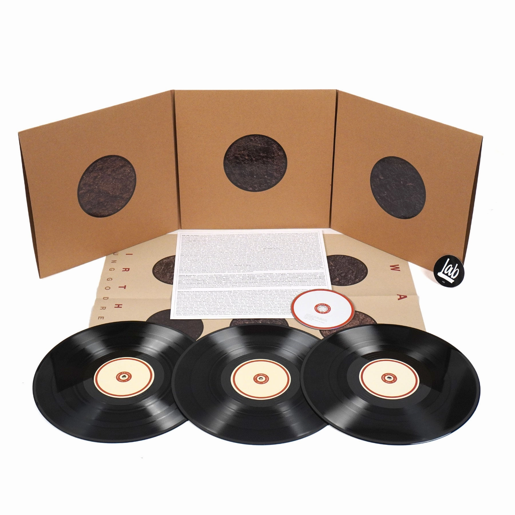 Swans: Birthing Vinyl 3LP