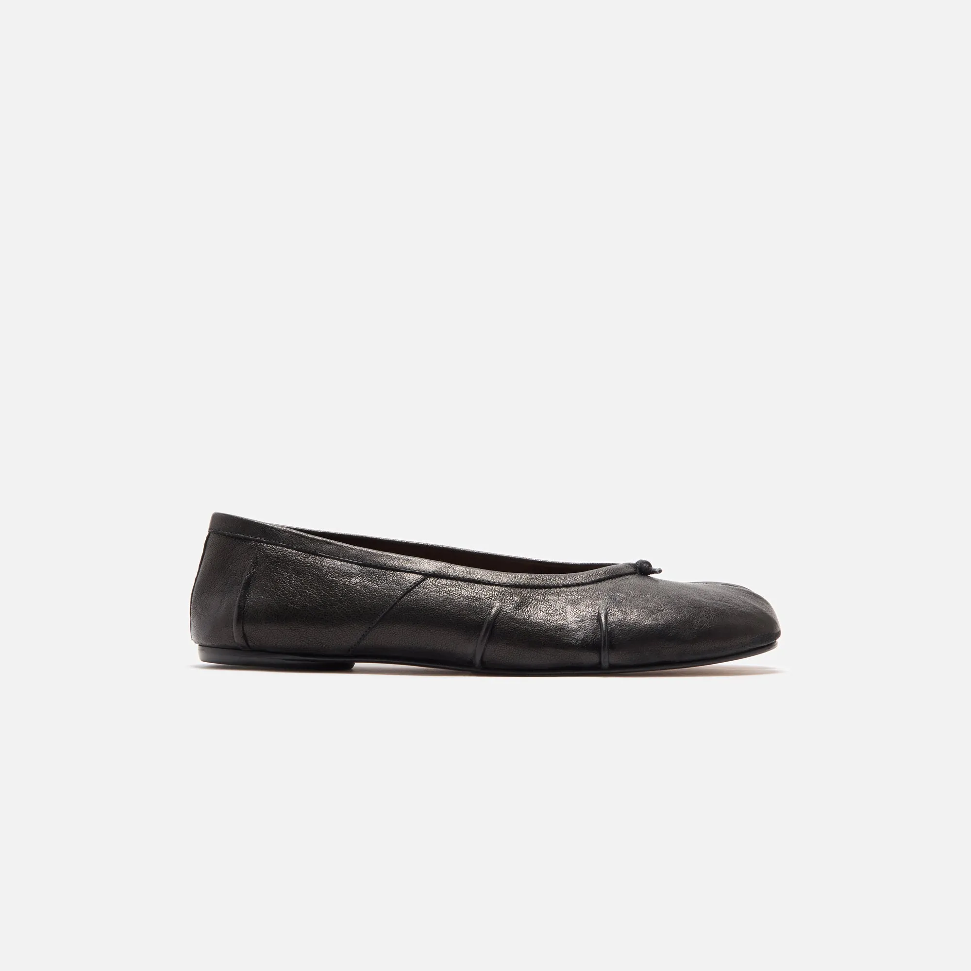 Maison Margiela Tabi Ballerina - Black SnugFit Comfort Padding Effect