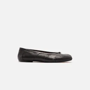 Maison Margiela Tabi Ballerina - Black SnugFit Comfort Padding Effect