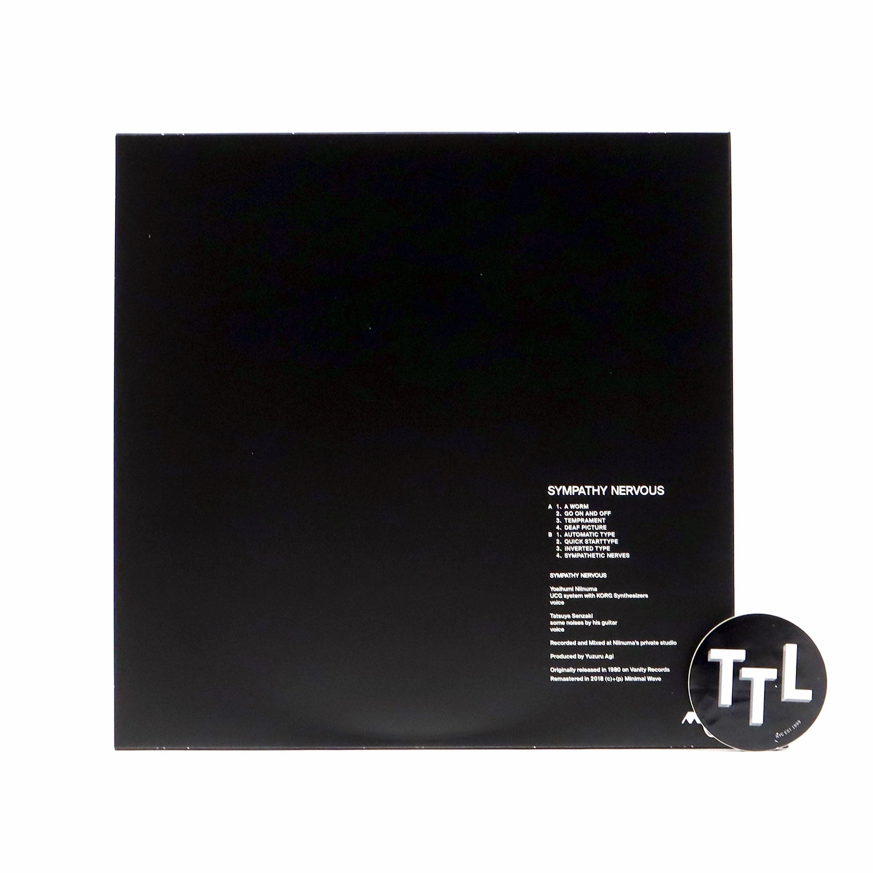 Sympathy Nervous: Sympathy Nervous (180g, Colored Vinyl) Vinyl LP