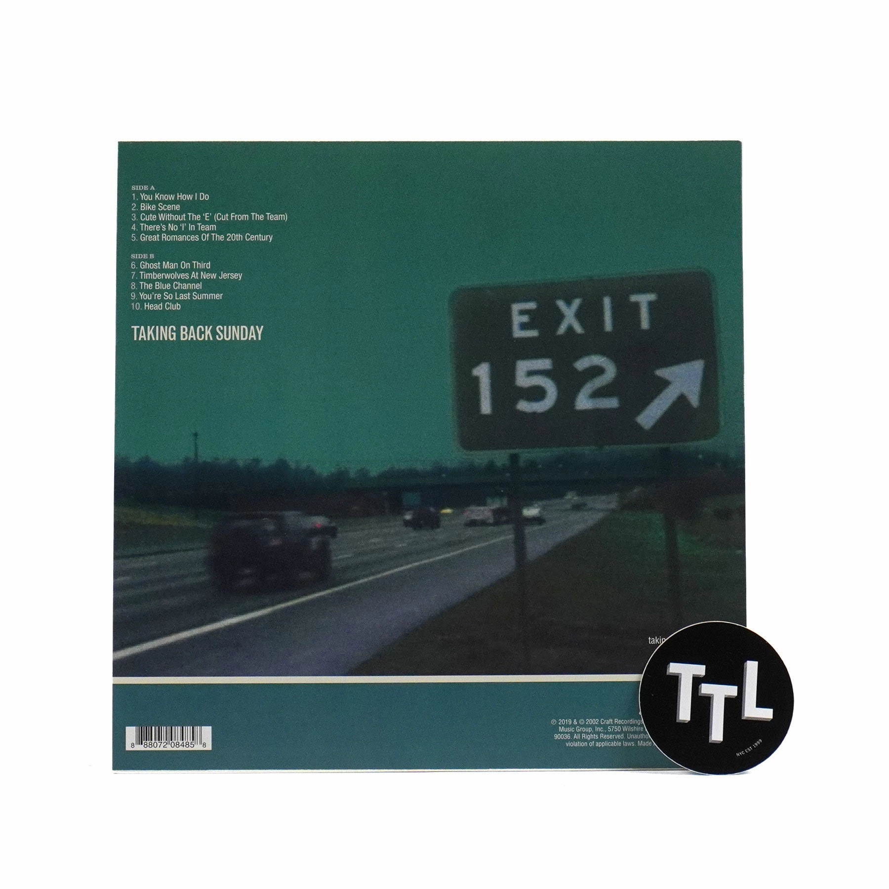 Taking Back Sunday: Tell All Your Friends (Colored Vinyl) Vinyl LP