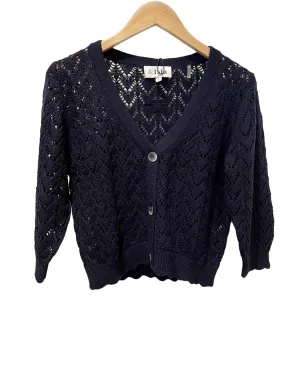 Talia Cardigan En Minuit