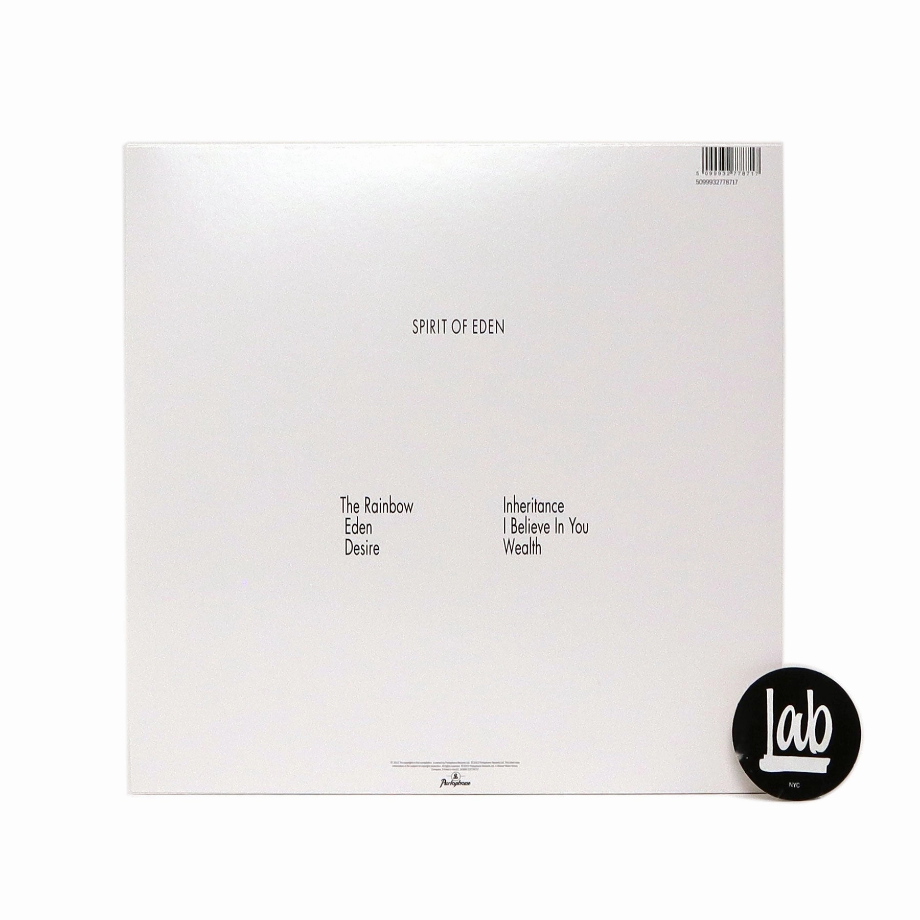 Talk Talk: Spirit Of Eden (180g, Import) Vinyl LP DVD